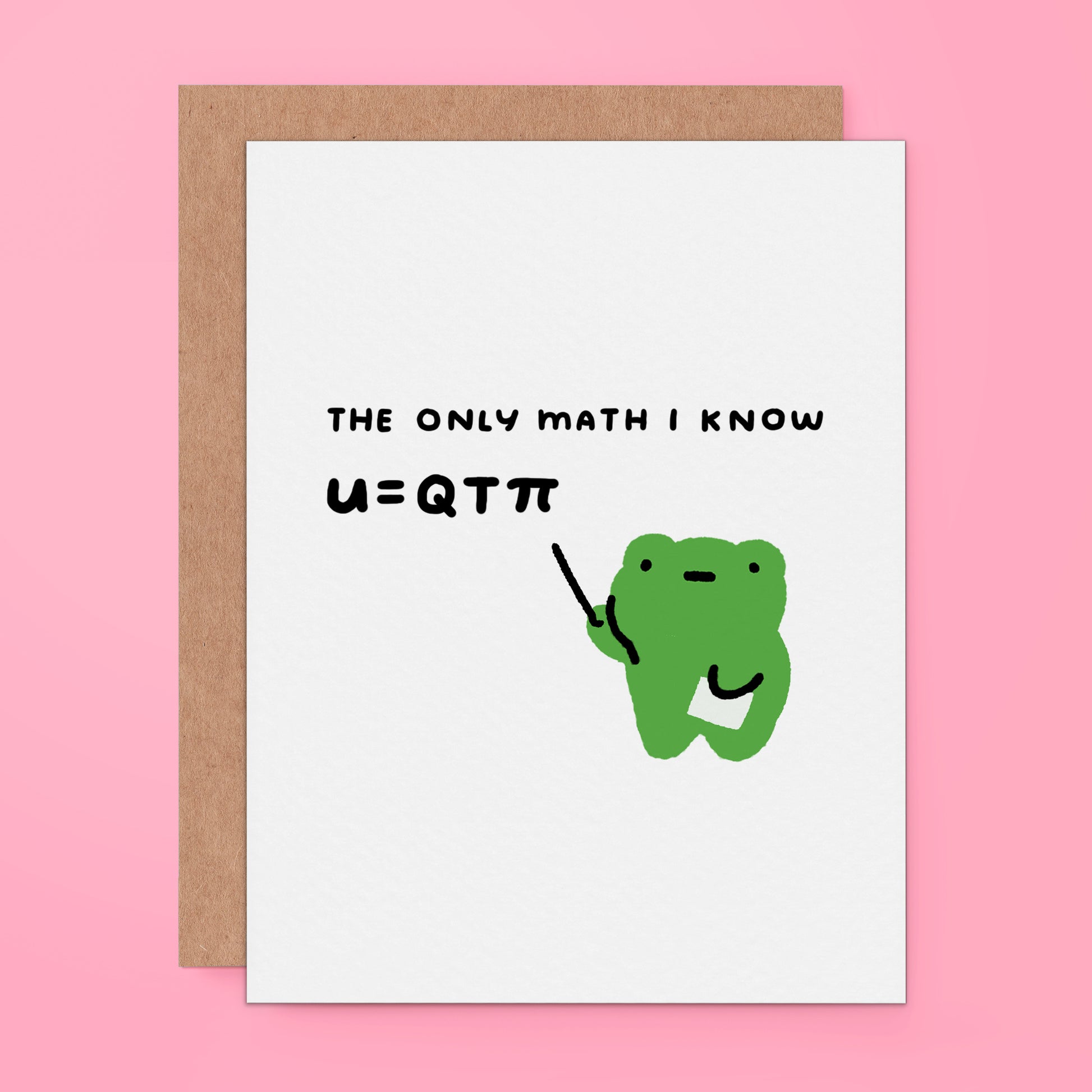 QT Pie cute greeting card meme