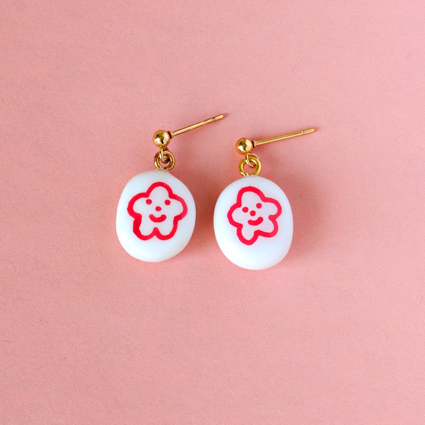 Smiley Flower Dangle