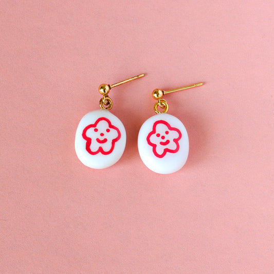 Smiley Flower Dangle