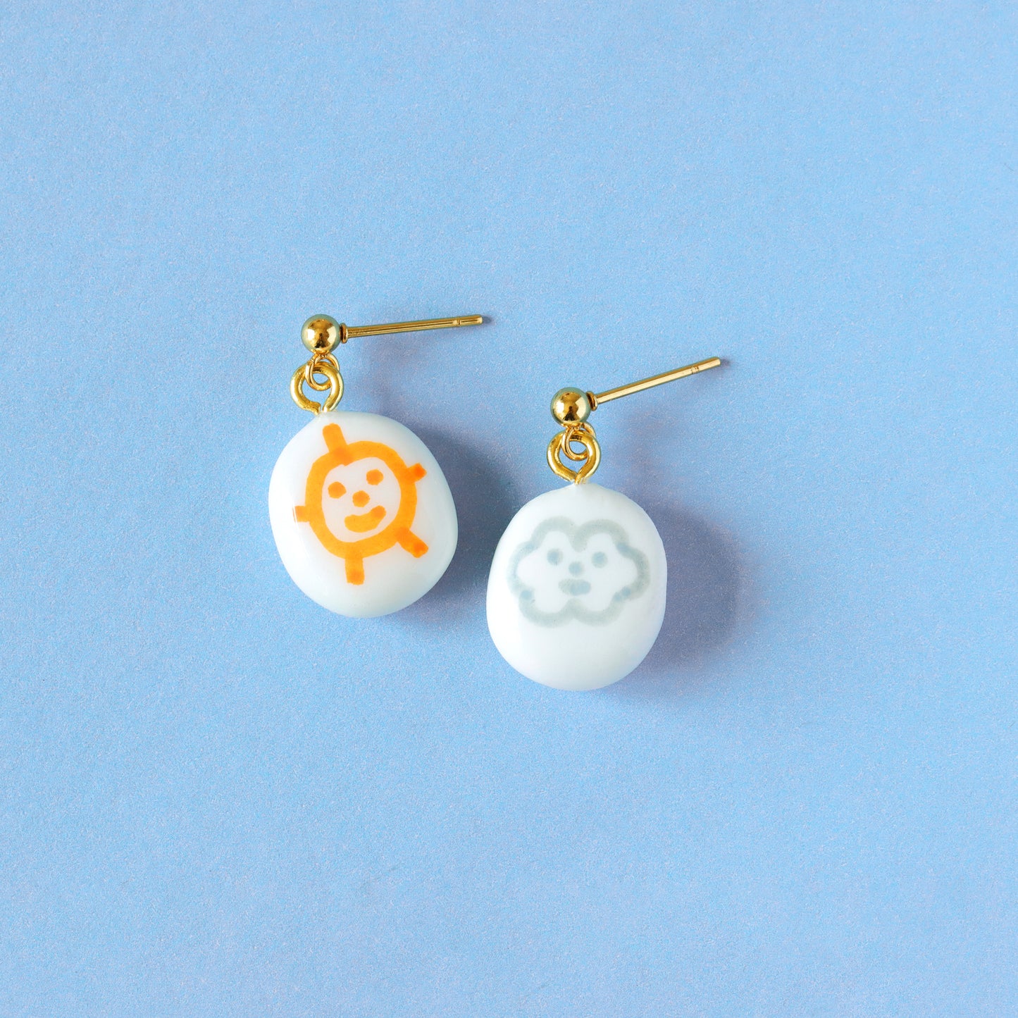 Sun & Cloud Dangle