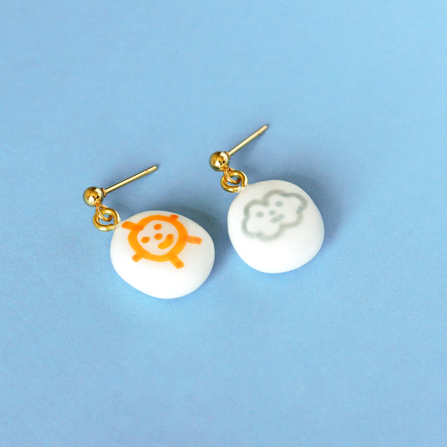 Sun & Cloud Dangle