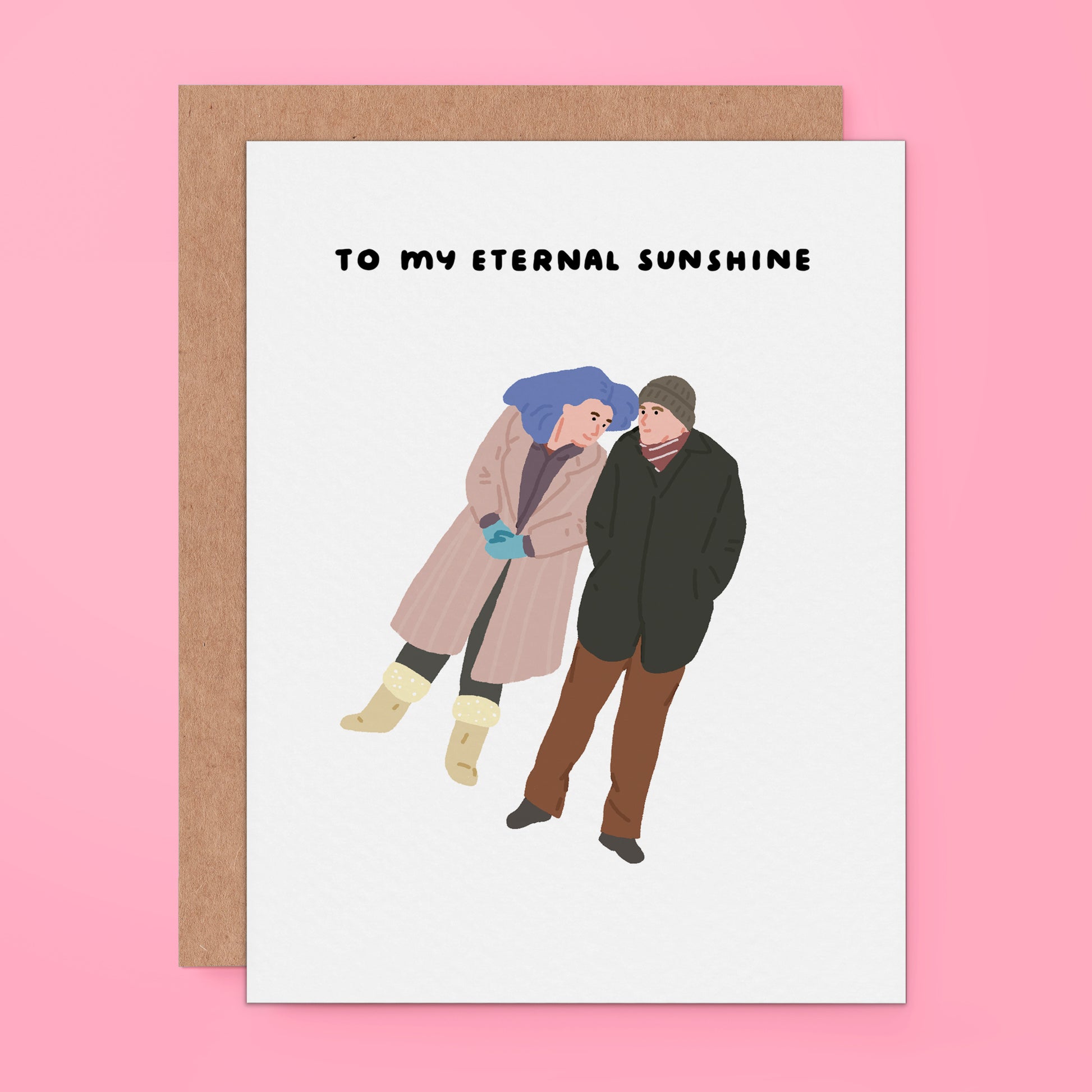 eternal sunshine illustrated card