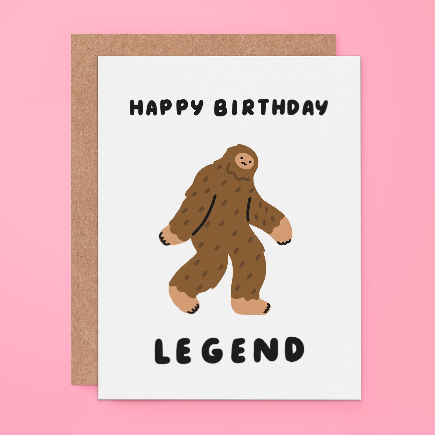 Happy Birthday - Bigfoot Legend