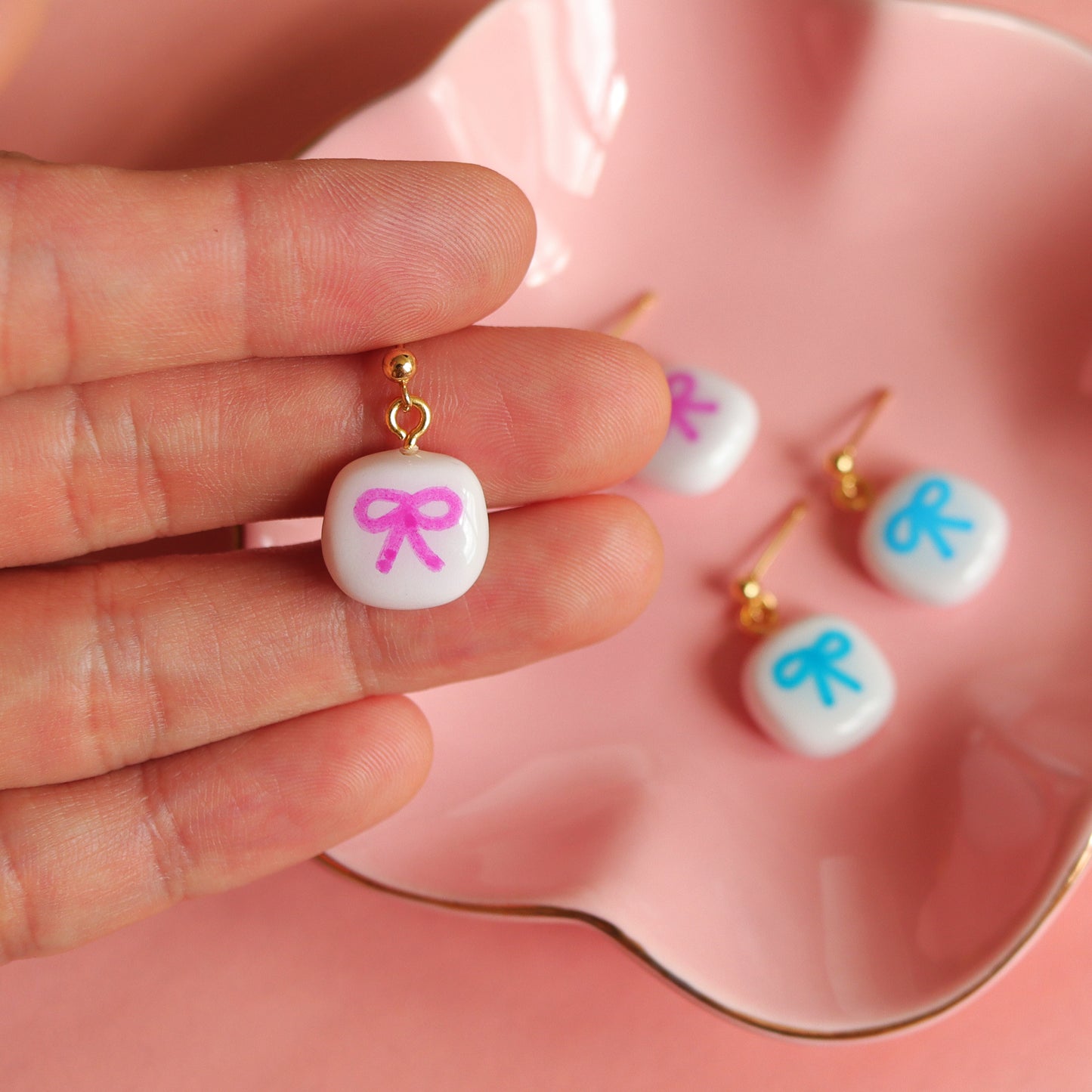 Cute Bow earrings perfect for gifting