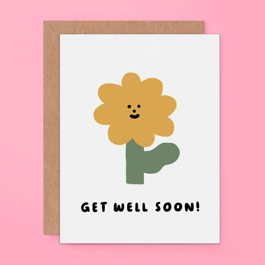 Get Well Soon - Sunflower