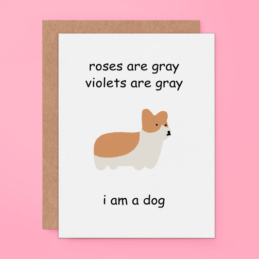 Roses Are Gray, Violets Are Gray - I Am A Dog