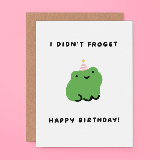 Happy Birthday - I Didn't Froget