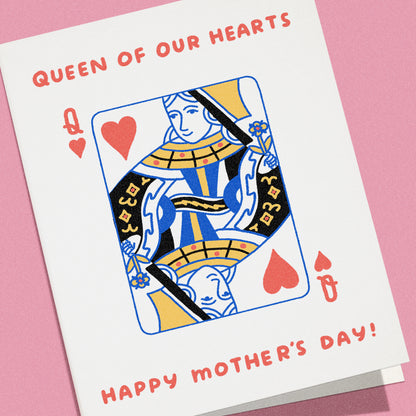 queen of hearts card for mom