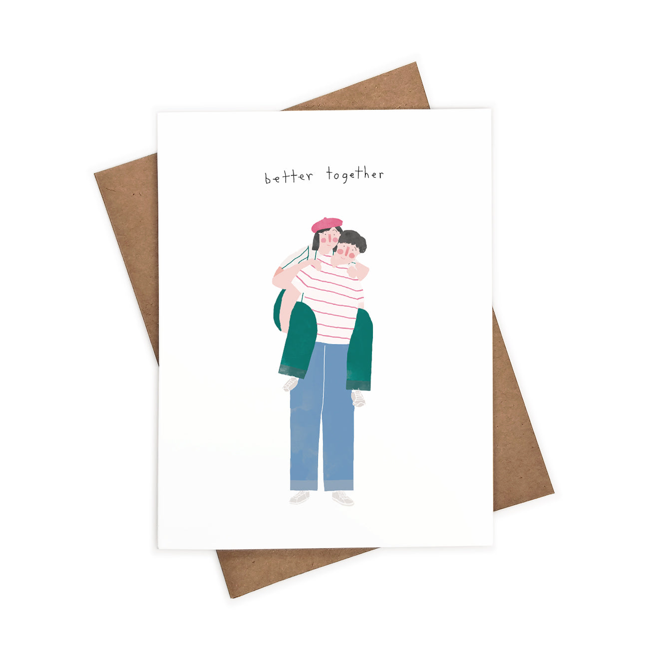 Better Together | Eco-Friendly Greeting Card