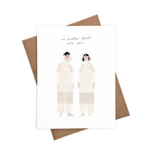 Another Planet With You | Eco-Friendly Greeting Card