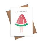 Load image into Gallery viewer, You Are The Sweetest | Eco-Friendly Greeting Card
