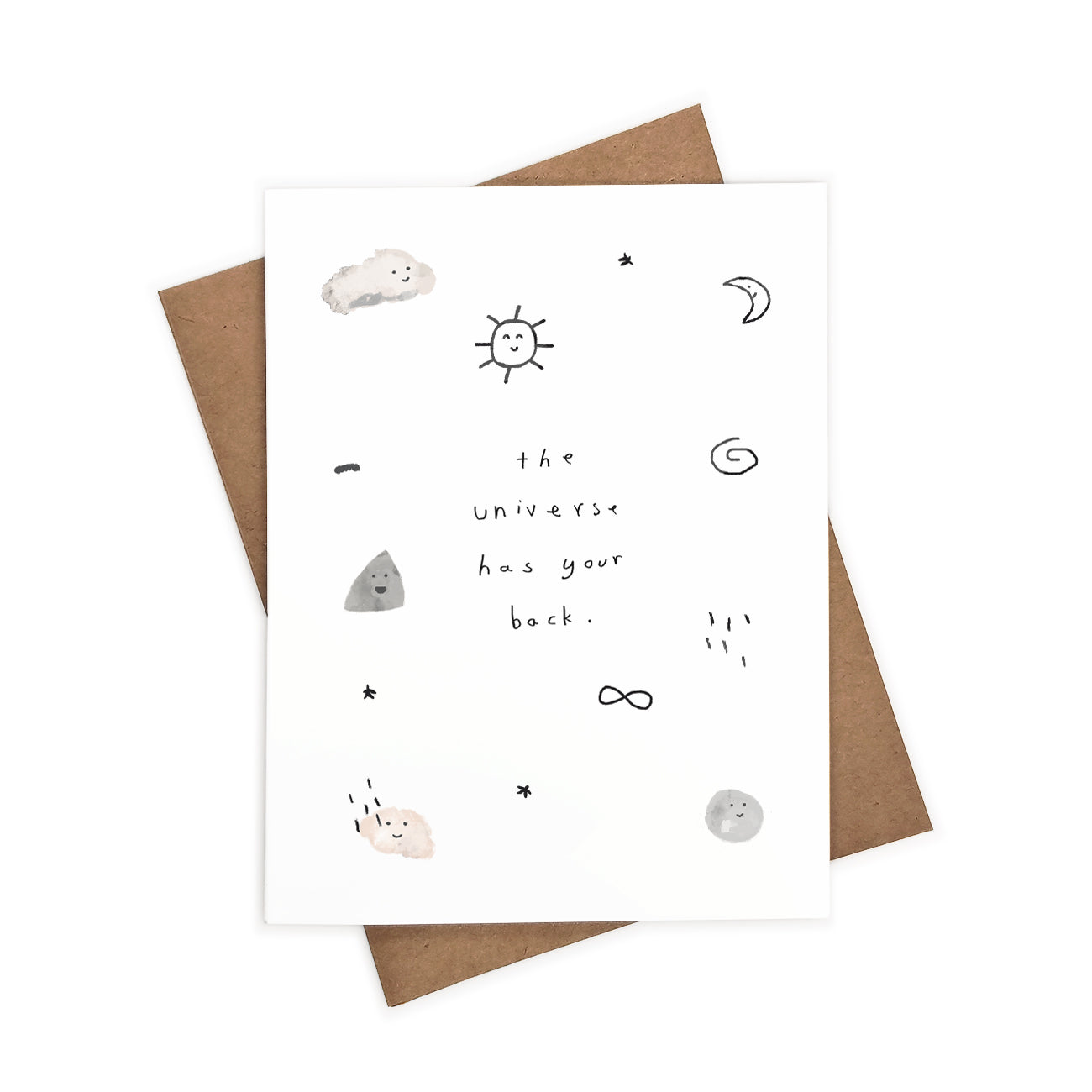 The Universe Has Your Back | Eco-Friendly Greeting Card