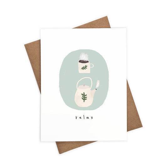 Relax | Eco-Friendly Greeting Card