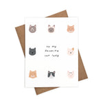 Load image into Gallery viewer, To My Favorite Cat Lady | Eco-Friendly Greeting Card
