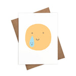 Load image into Gallery viewer, Emoji, Cute Happy Tears | Eco-Friendly Greeting Card
