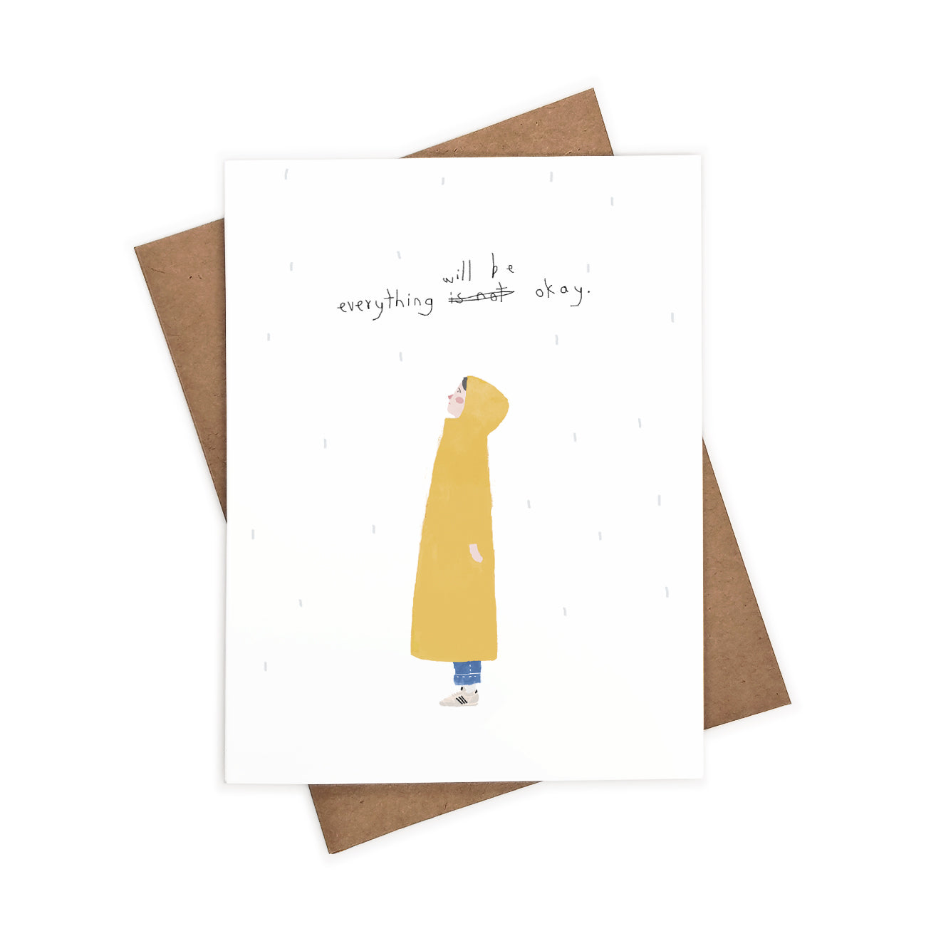 Everything Will Be Okay | Eco-Friendly Greeting Card
