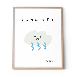Showers Print