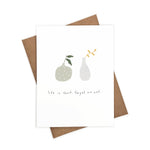 Load image into Gallery viewer, Life Is Short, Forget Me Not | Eco-Friendly Greeting Card
