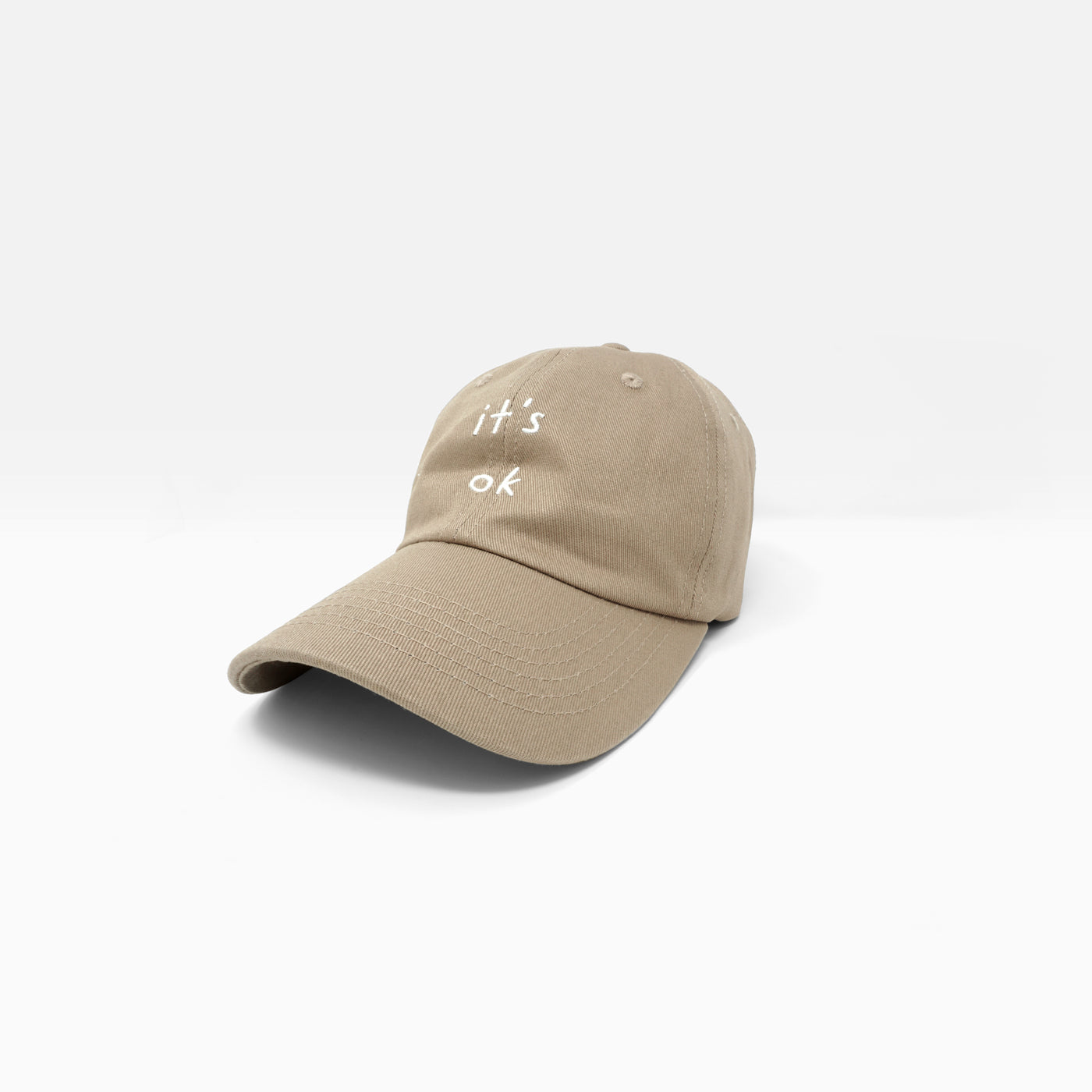 It's Ok Embroidered Dad Cap