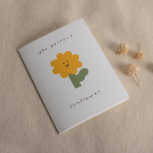 You Perfect Sunflower | Eco-Friendly Greeting Card
