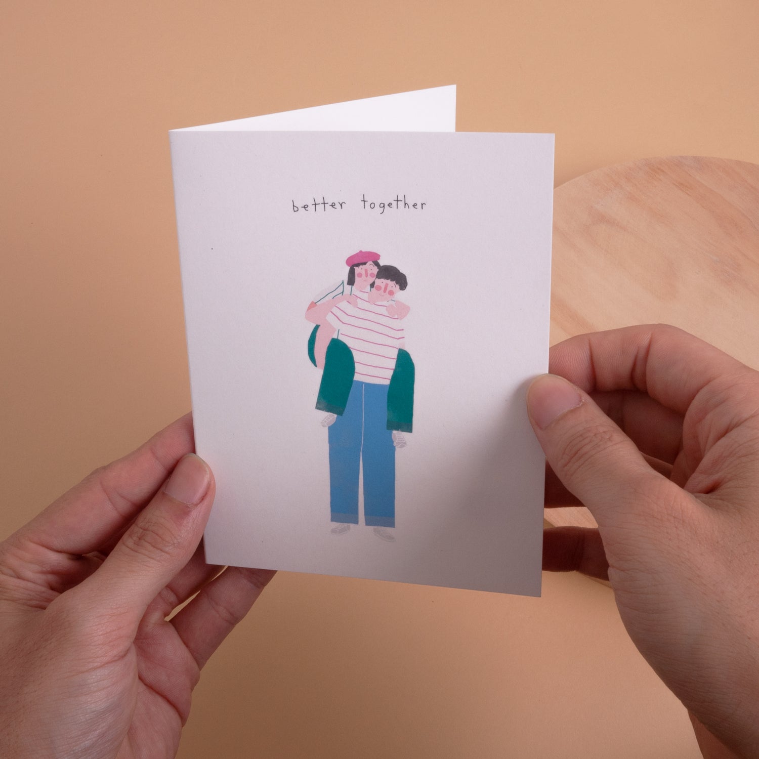 Better Together | Eco-Friendly Greeting Card