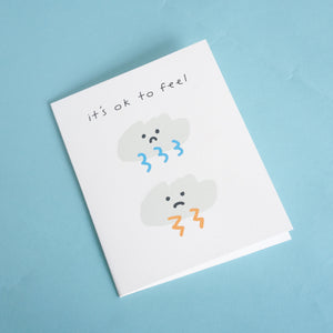 It's Ok to Feel | Eco-Friendly Greeting Card